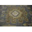 Tapis oriental gris Oushak Chobi Mute