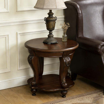 22'' Retro Round End Table