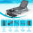 Face Down Chaise Lounge Chair 5-Position Adjustable Sunbathing-583597563