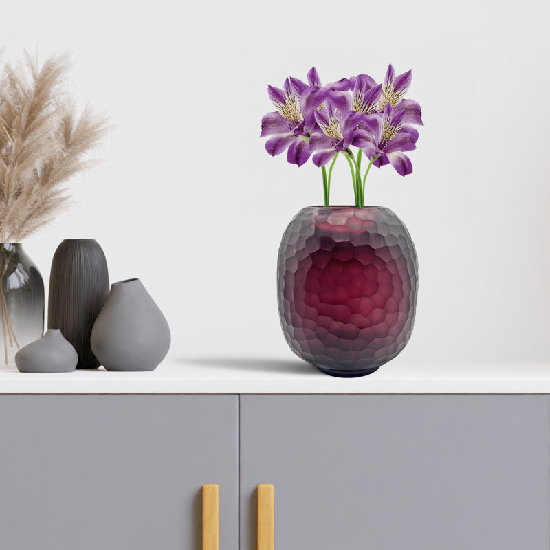 Vase en verre 10 "