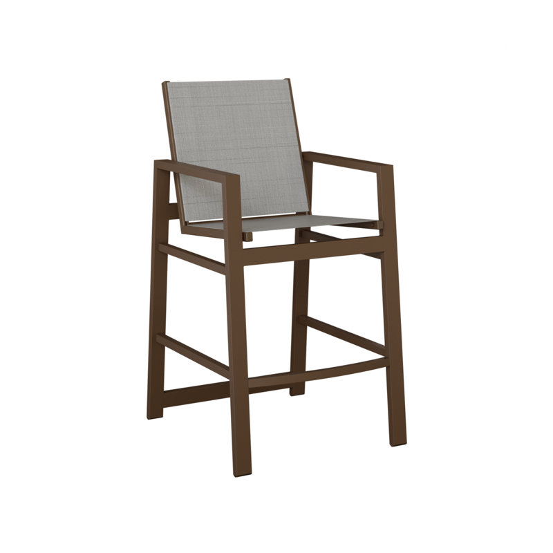 Chaise berçante Berlin Gardens Vida Slings, Charm platine, Filon de bois mesquite