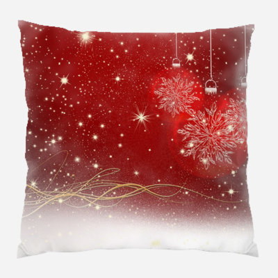 Canvas Outdoor Reversible Throw Pillow