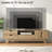 Mid Century Modern TV Stands for TVs up to 70 inch, Entertainment Center with Storage Cabinet and 5 Drawers, Media and TV Console for Living Room-60890247