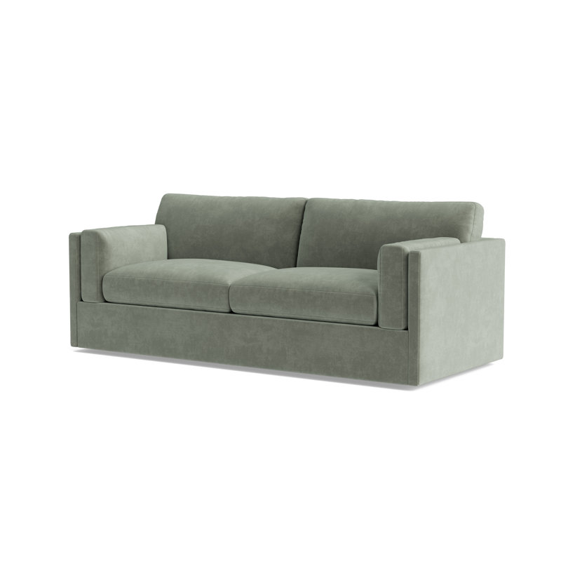 Fairfax Sofa (85"), Velvet - Sage