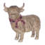 Figurine Highland Cow Winter (ensemble de 2)