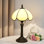 Lampe de table 14 po H Tiffany