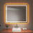 UL Certified Frameless LED Light Anti-Fog Wall Bathroom Vanity Mirror with Backlit & Frontlit-91383709
