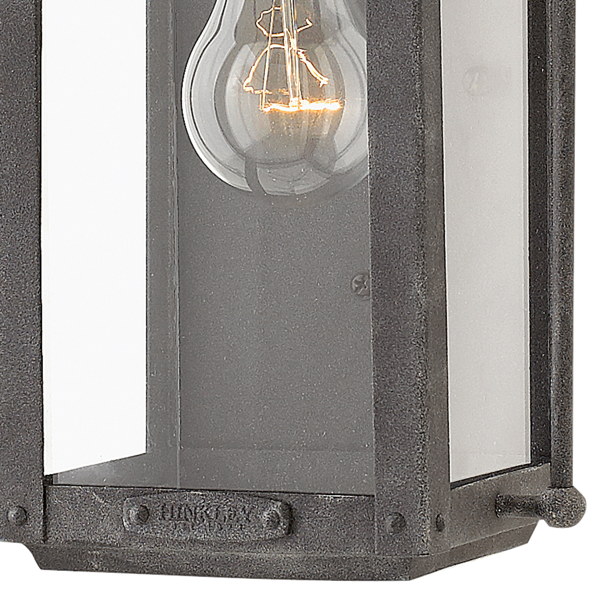 Anchorage Outdoor Wall Lantern, Yes, Aged Zinc