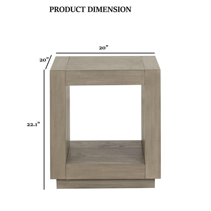 Table de bout carrée 1Pc