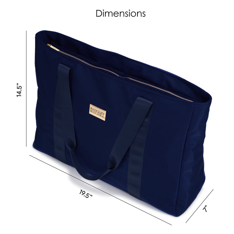 Sac de voyage Badgley Mischka, Bleu