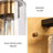 Nayomee Dimmable Vanity Light with Seeded Glass-883385073