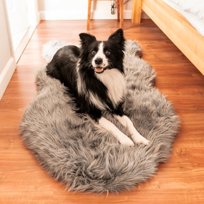 Orthopedic Faux Fur Pet Bed