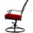 Carleton Dining Set with 8 Swivel Chairs and Table-1511493041