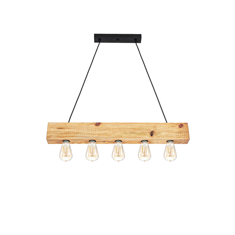 Kepler 5 - Light Kitchen Island Pendant, Natural