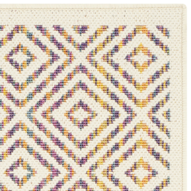 Tapis intérieur/extérieur de la zone Havana Natural, Rectangle 2'7" x 5'