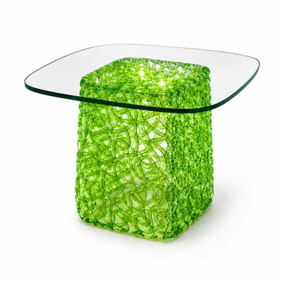 Stitch Premium Materials Pedestal Coffee Table