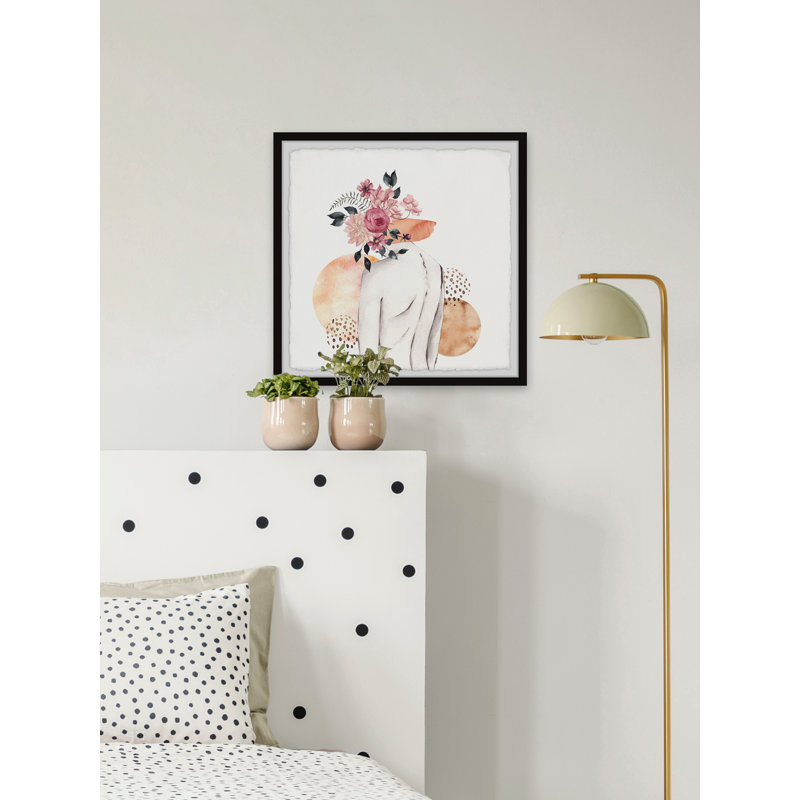 Believe in the Beauty 1 Piece Single Picture Frame Painting, 61cm H x 61cm W x 3.81cm D