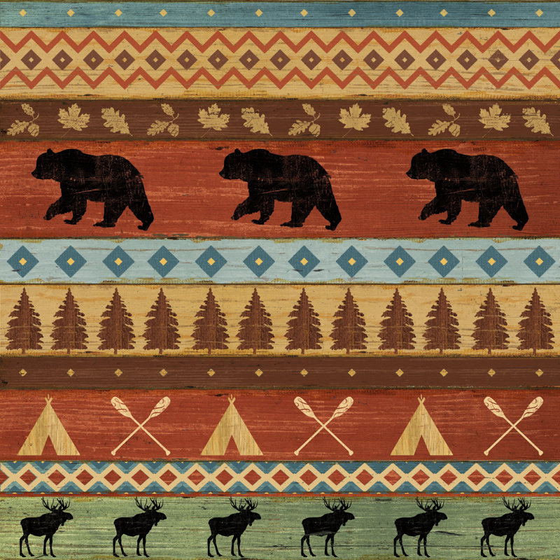 Lake Lodge Step V by Sue Schlabach - Wrapped Canvas Graphic Art, 51cm H x 51cm W