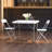 Bi-Fold Plastic Banquet and Event Folding Table with Carrying Handle