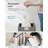 Laundry Hamper With Lid(Dove Gray)-891733365