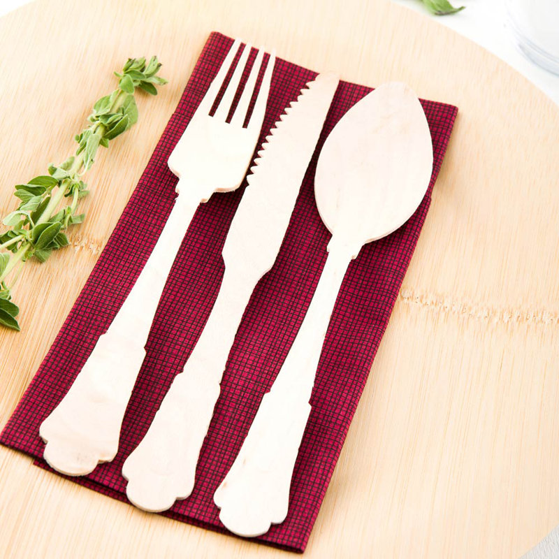 Disposable Wood Spoons