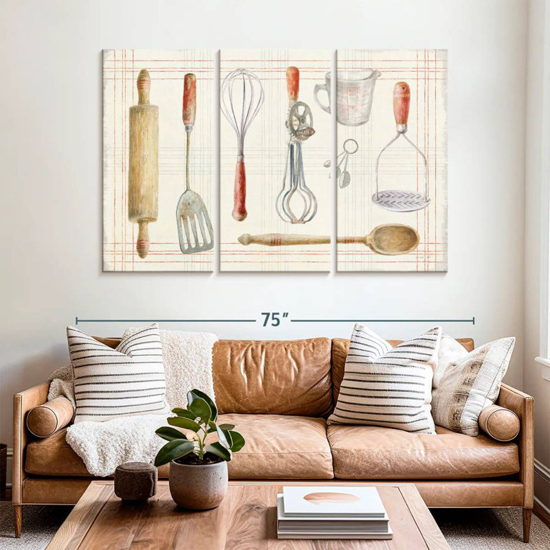 Senne Floursack Kitchen IX, 42" H x 65" W