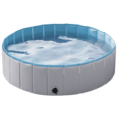 Size Foldable Pet Pool with Repair Patches