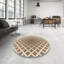 Tapis à motif lavable à la machine 2989 - Pat432-ORG-34148525
