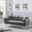 Orianna 2 Seater Convertible Velvet Sleeper Sofa-226786592