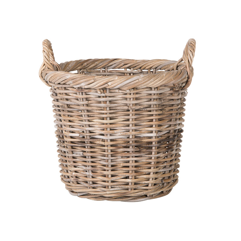 Panier rond en rotin Ayriauna