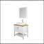 Meuble-lavabo de 32 pouces avec tablette ouverte et lavabo