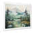 White Picture Framed