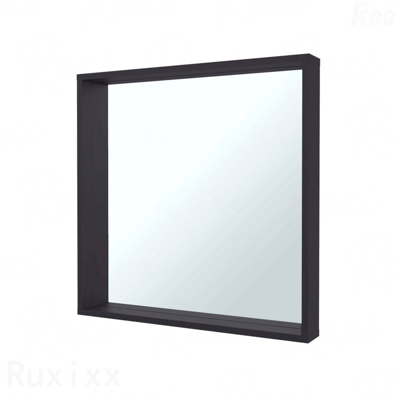 Armoire de rangement murale avec miroir