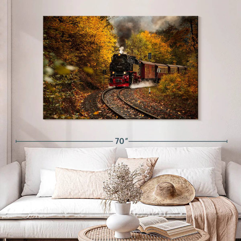 Mehar Wernigerode Steam Train, 34" H x 51" W