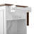 54" Mobile Kitchen Island With Glass Door Storage, Power Outlet & Open Shelves-2012386973