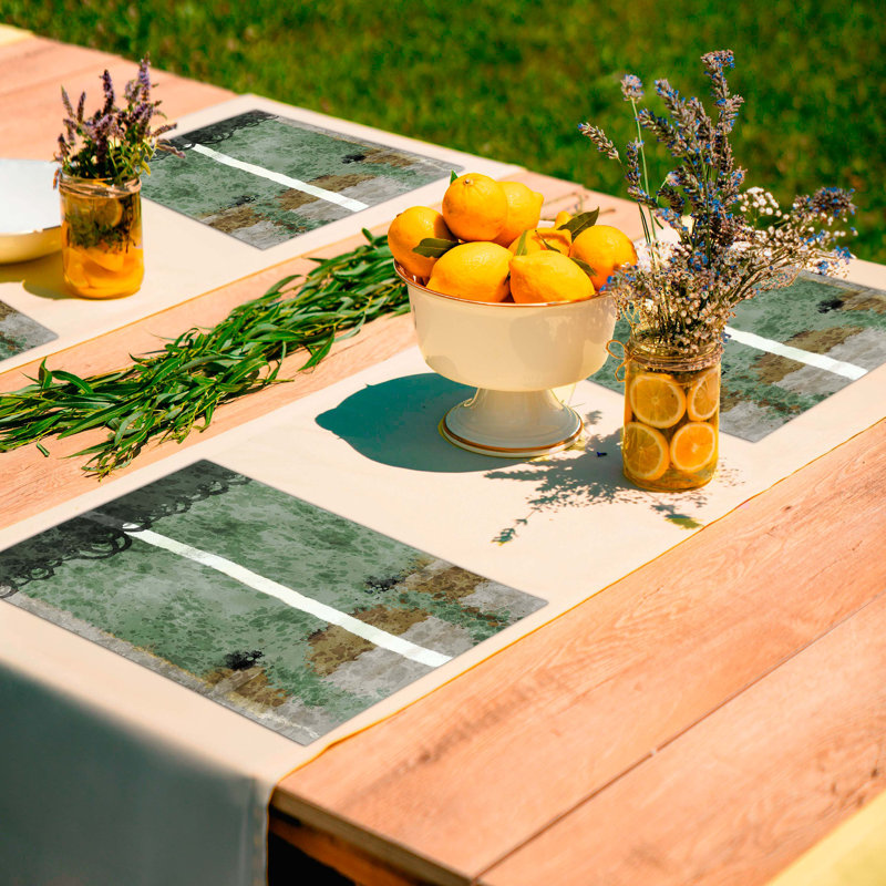 Polyester Abstract Placemat
