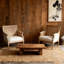 Chaise d'appoint, fauteuil avec revêtement