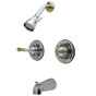 Polished Chrome / Polished Brass