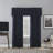 Faux Dupioni Silk Thermal Extreme 100% Blackout Back Tab Curtain Panel-42904616-42904623