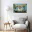 Monet dans son atelier flottant, 1874, estampe d'art mural impressionniste contemporaine-143187345