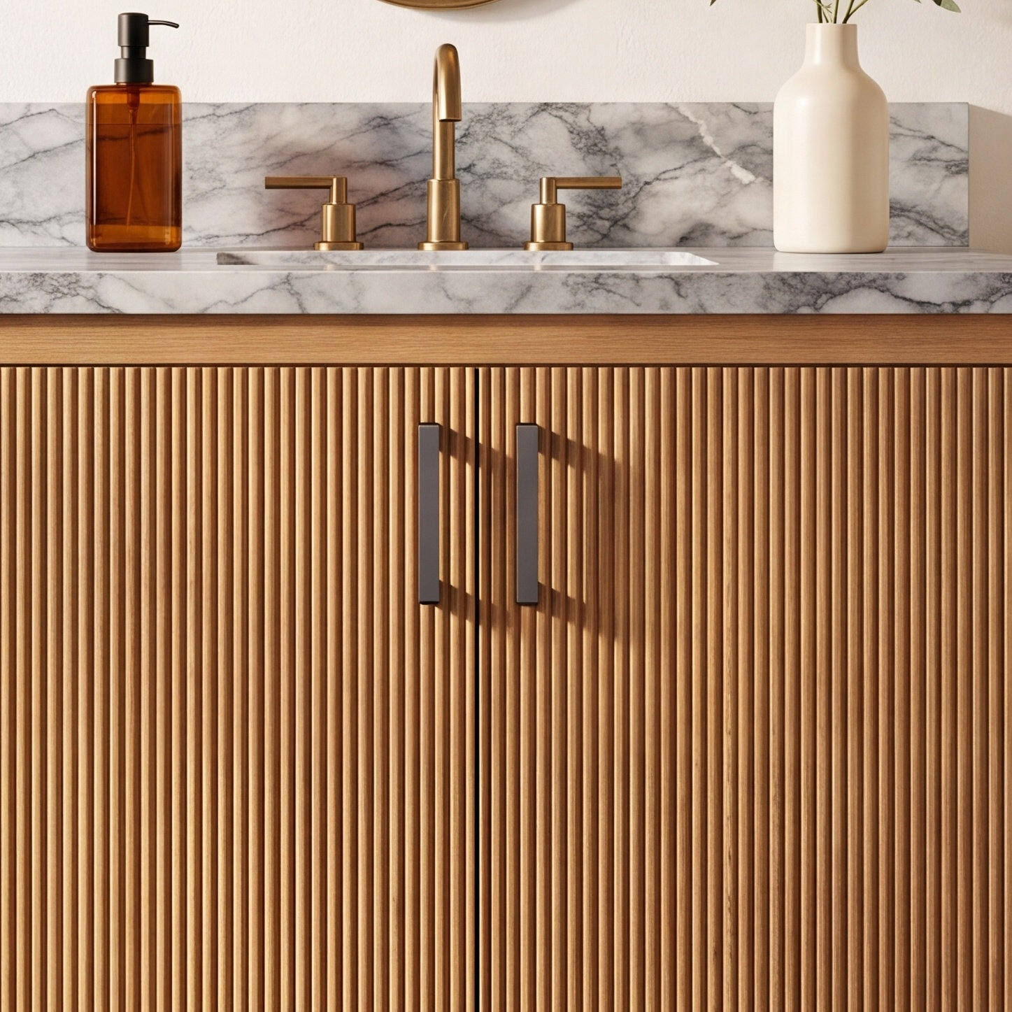 5" Bar Cabinet Pull, Ash Gray