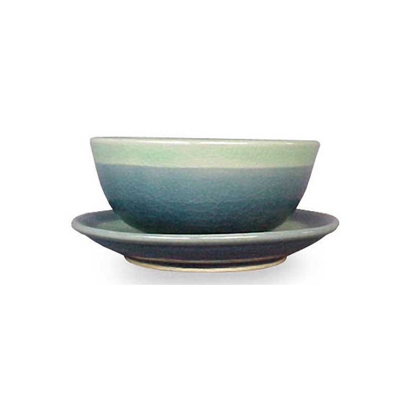 Celadon Handmade Earthenware Dinnerware Set