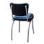 Chaise rembourrée à dossier en V Retro Home-10955942