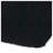 Spongy Microfiber Square Pouf - Dark Charcoal Accent Stool with Extra Plush Seating, Fully Assembled-80357518