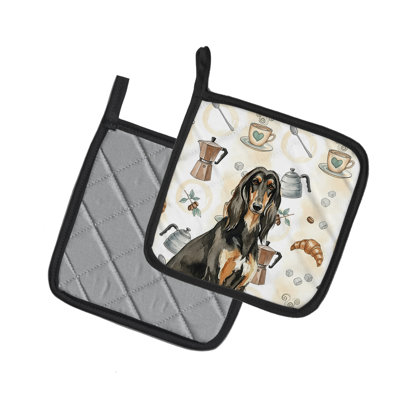 Paire de porte-cafetières Black & Tan