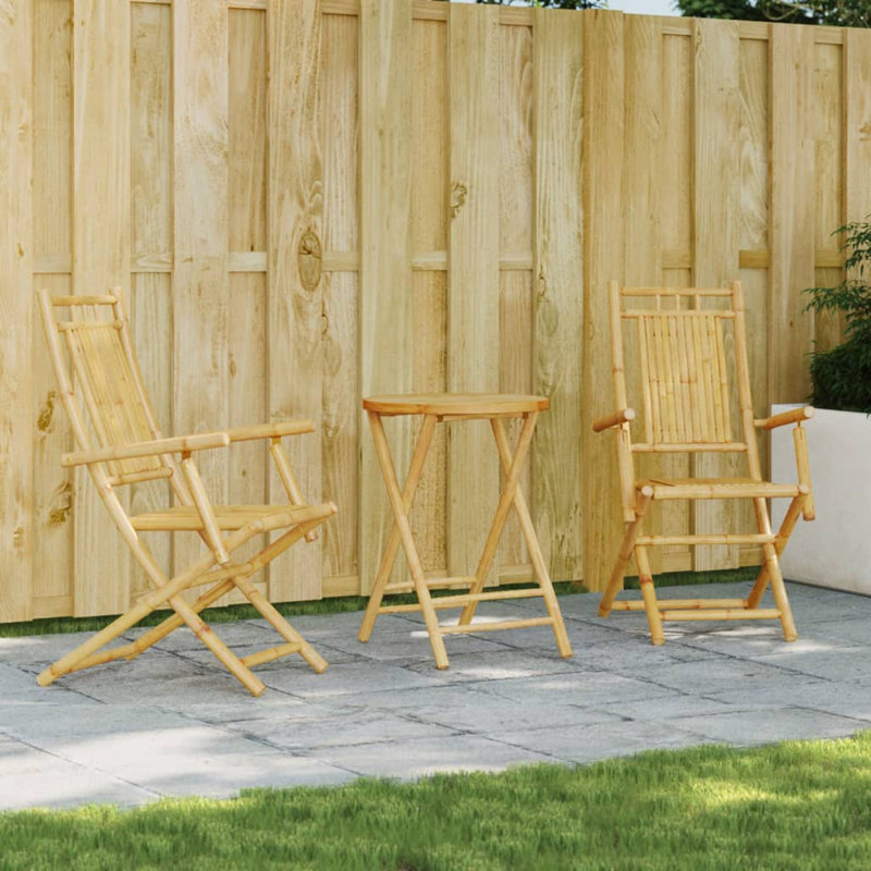 Ensemble bistro 3 pièces Bayou Breeze, H 29,5 po x L 21,7 po x l 21,7 po