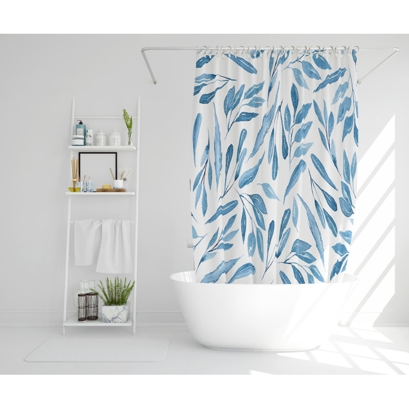 Mencia Polyester Shower Curtain, 177cm H x 177cm W