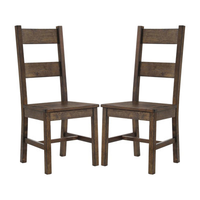 Ladder Back Dining Chairs (Set Of 2)