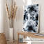 «Floral Black Floral Dreams XVIII», reproduction d'art moderne sans cadre