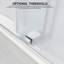 Porte de douche coulissante double sans cadre CatalystAE 56 po - 60 po L x 66 po H avec verre dépoli de 3/8 po (10 mm)-114374184